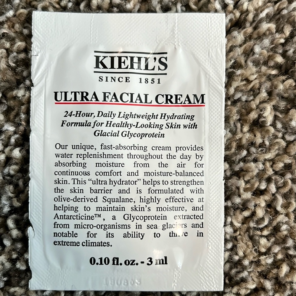 Kiehls ultra facial cream